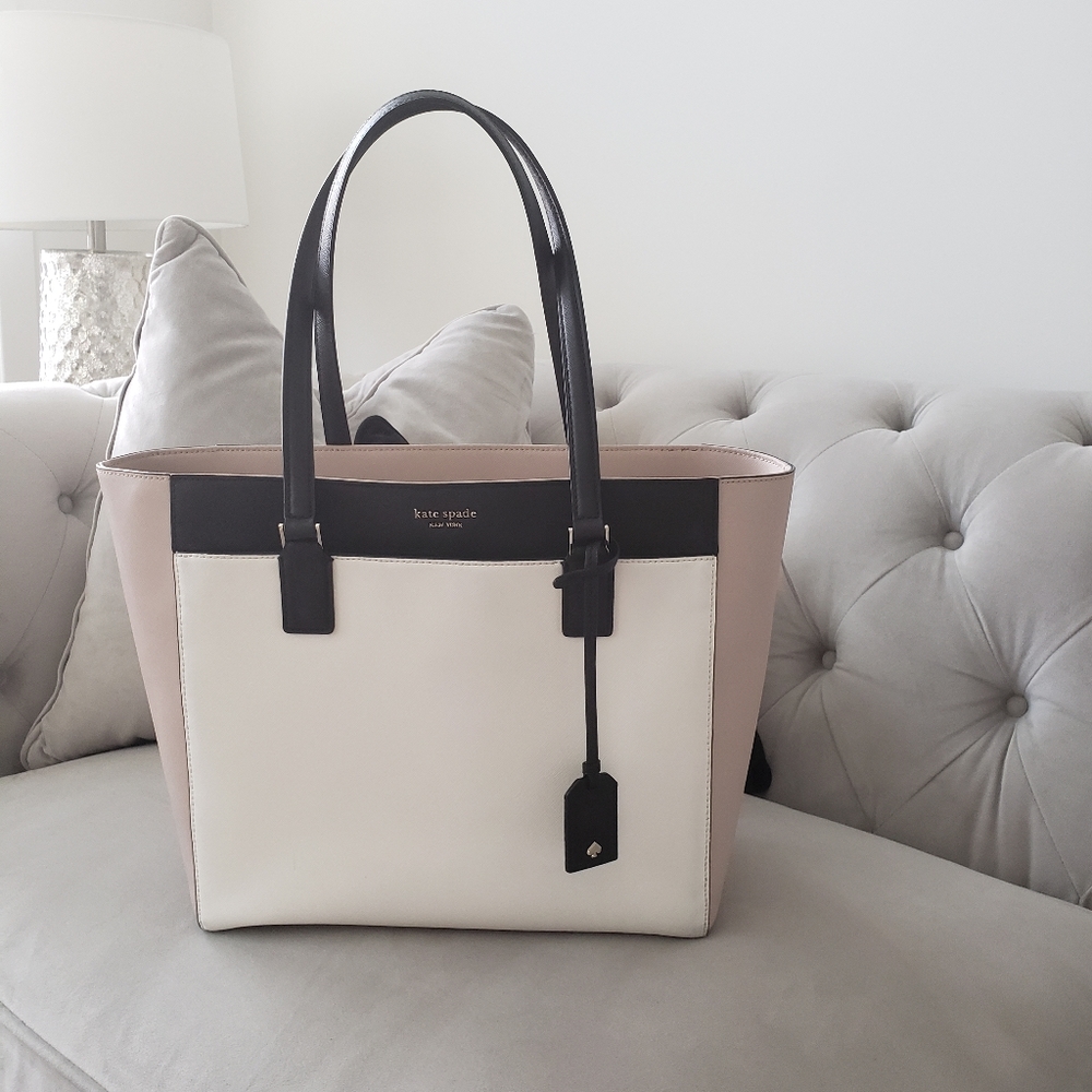 ♠️Kate spade tri-color tote♠️